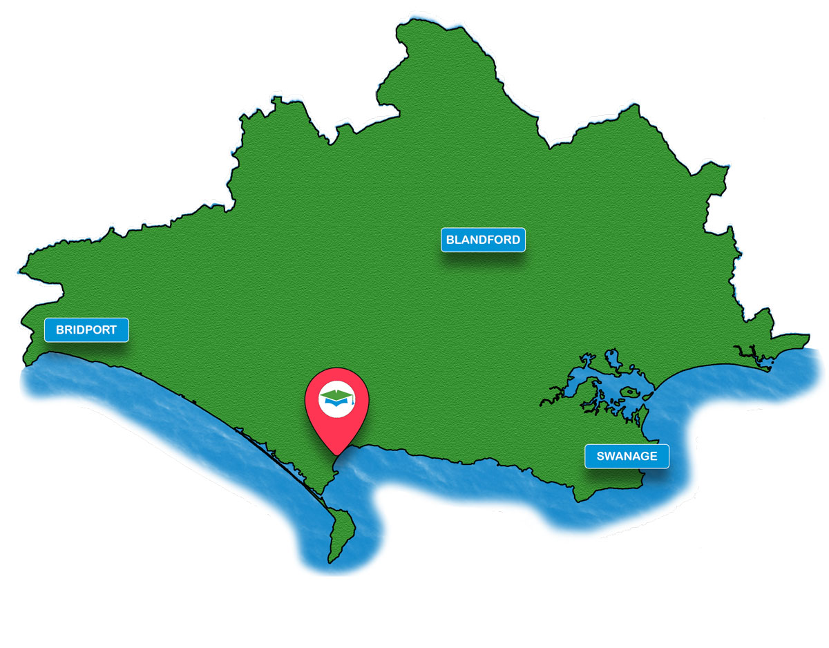 School trip Isle of Wight location map for RSPB Weymouth Wetlands
